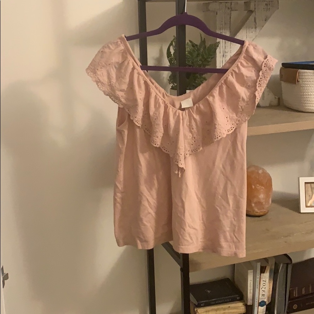Light pink blouse